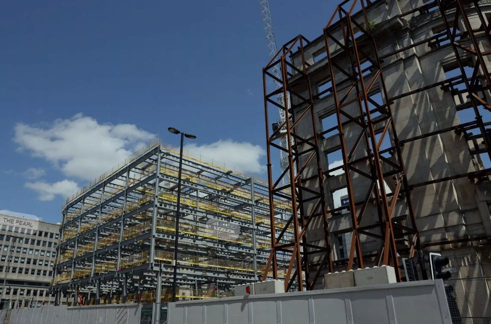 HMRC Pilgrims Quarter Rooftop Infrastructure project image 1