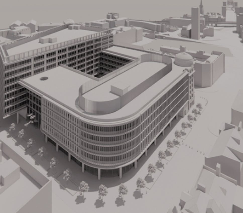 HMRC Pilgrims Quarter Rooftop Infrastructure